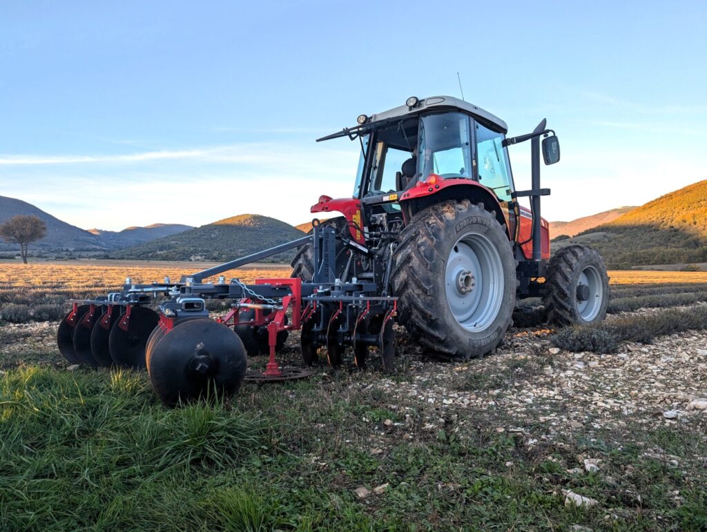 Cover-crop avec disques horizontaux de chez Ferotin